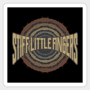 Stiff Little Fingers Barbed Wire Sticker